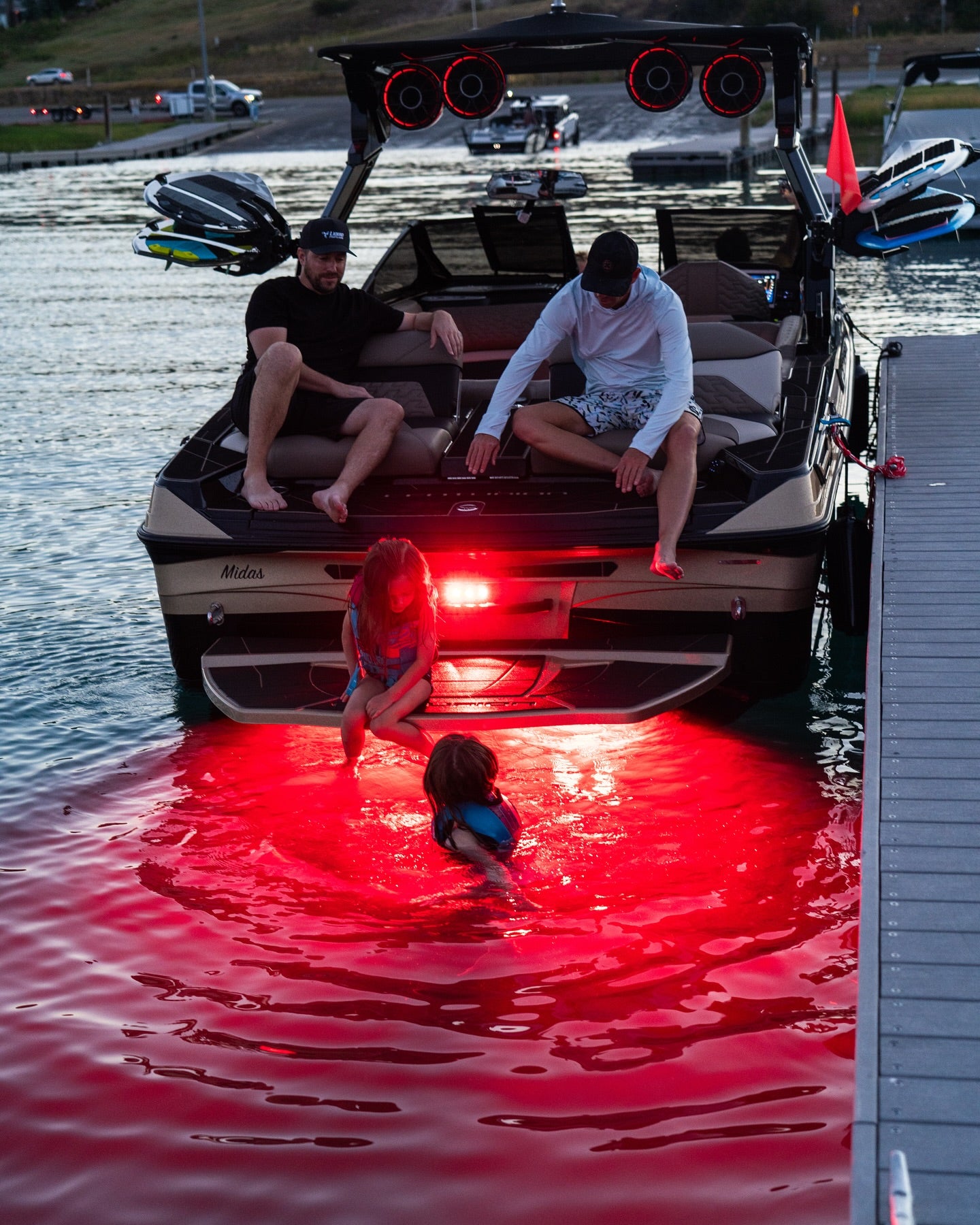 Triple Topside Lights